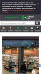 Mobile Screenshot of pharmaciedugrandcap.com